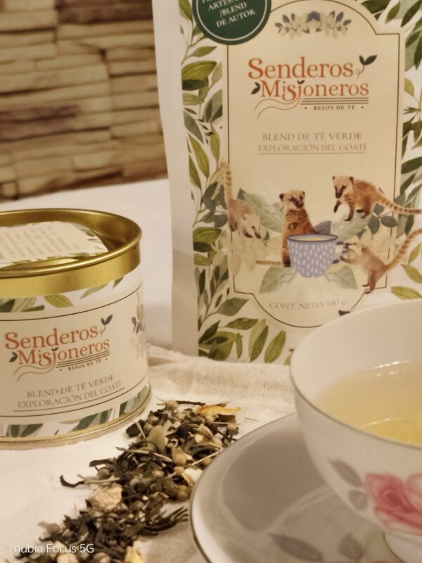 Packaging de té verde