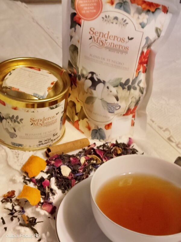 Packaging de blend de te